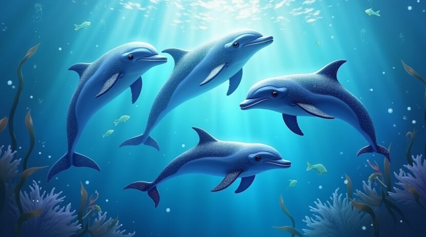 Sonhar com Mar e Golfinhos Brilhando: Descubra o Significado
