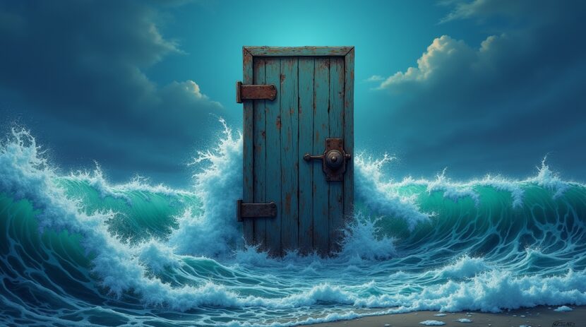 Sonhar com Porta no Meio do Oceano: Descubra Significados Reveladores
