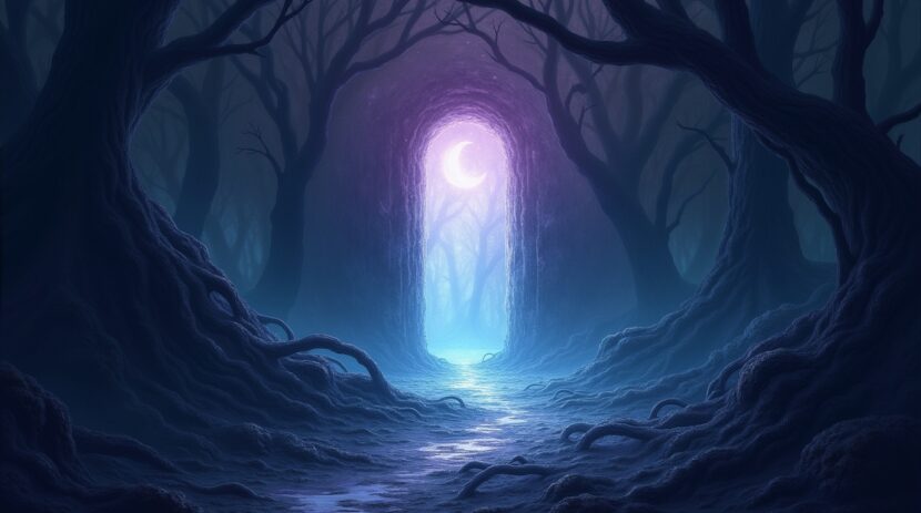 Sonhar com portal guardado por sombras: descubra o que significa