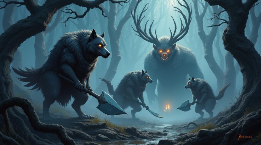 Ulfhednar na Mitologia Nórdica: Descubra os Guerreiros Lobo e Seus Segredos