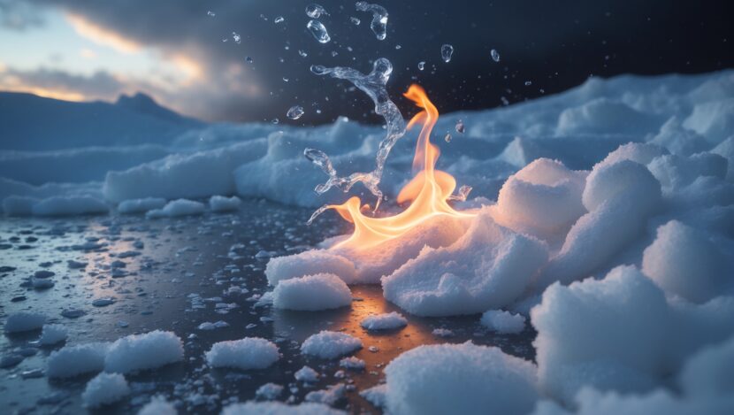 Sonhar com Neve Queimando: Descubra os Mistérios Entre o Fogo e o Gelo