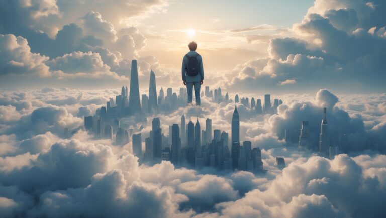 Sonhar com Cidade Construída Sobre as Nuvens: Descubra Seus Mistérios