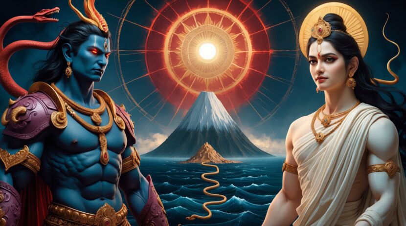 Asuras na Mitologia Hindu: Entre Luz e Sombra, Deuses e Demônios Asuras na Mitologia Hindu: Descubra Luz e Sombra