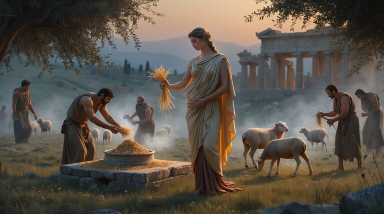 Mitologia Grega Pales: Descubra o Mistério da Deusa Rural