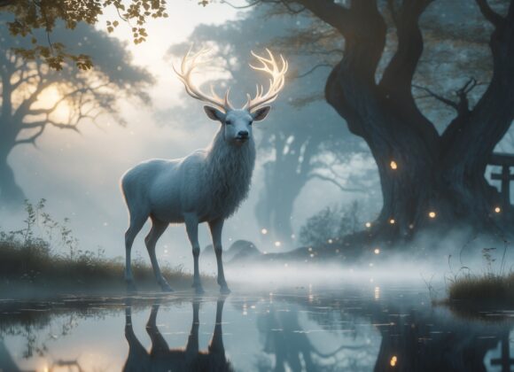 O Cervo Branco: Significados, Mitos e Sonhos Reveladores