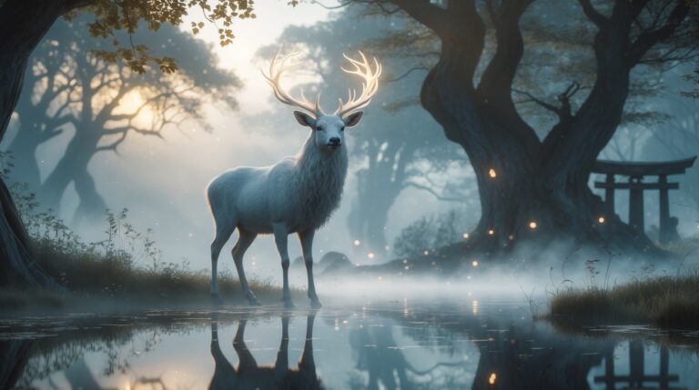 O Cervo Branco: Significados, Mitos e Sonhos Reveladores