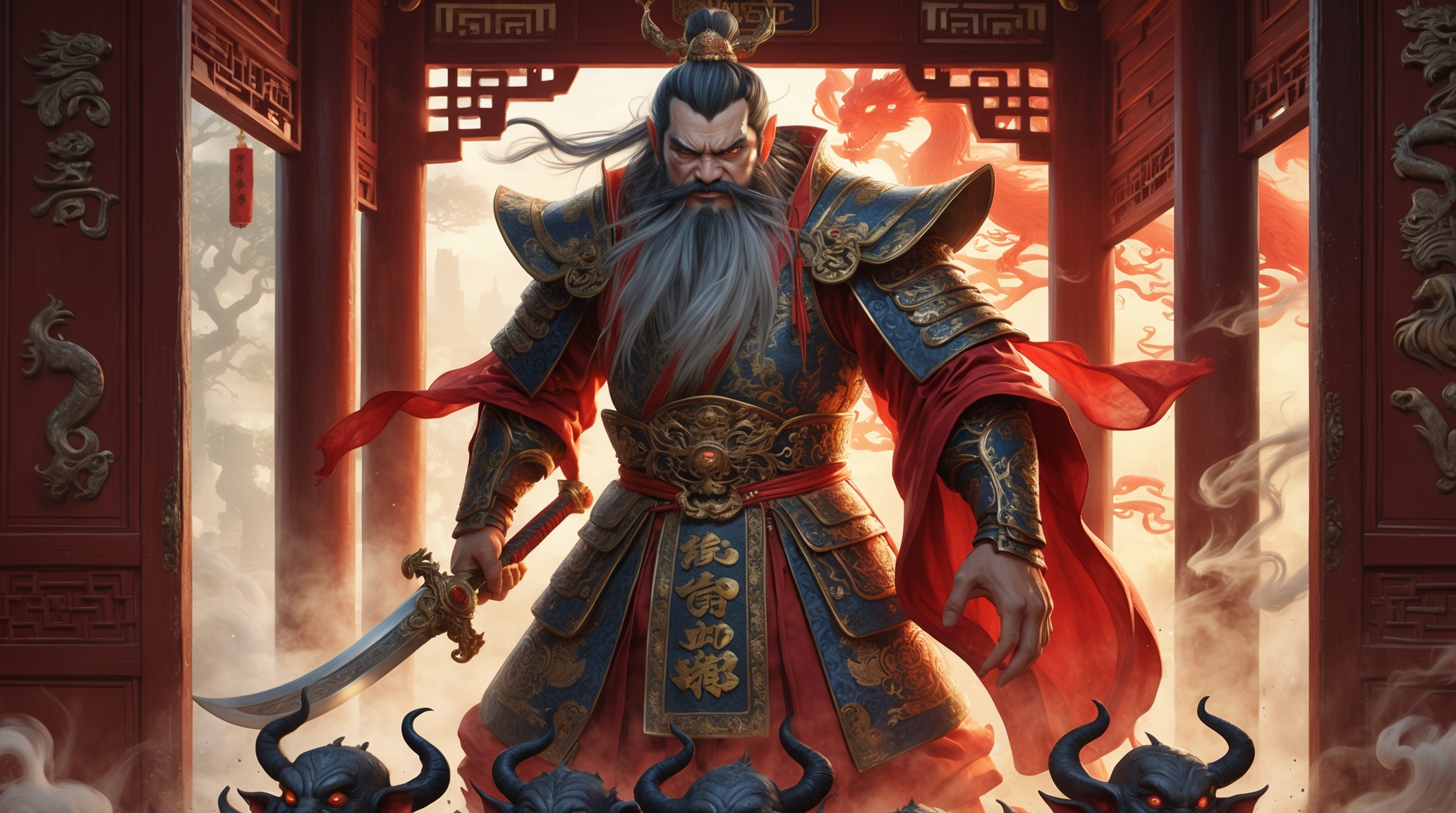 Zhong Kui: O Rei dos Fantasmas e Seu Poder na Cultura Chinesa Zhong Kui: Descubra o Poder do Rei dos Fantasmas