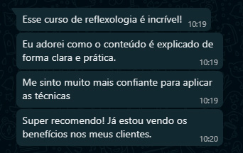 Curso de Reflexologia Podal e Palmar (WebHoje)