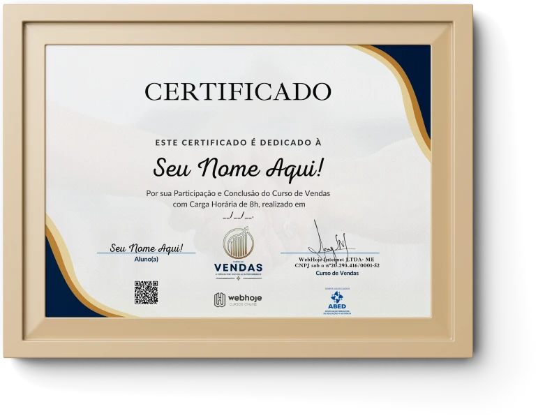 Curso de Vendas (WebHoje)