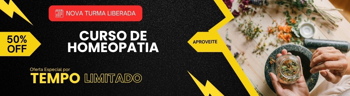 Tudo sobre Homeopatia: Benefícios e Tratamentos Curso de Homeopatia