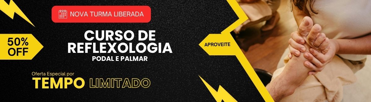 Curso de Reflexologia Podal e Palmar