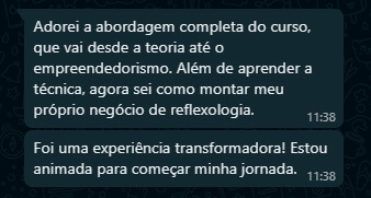 Curso de Reflexologia Podal e Palmar (WebHoje)