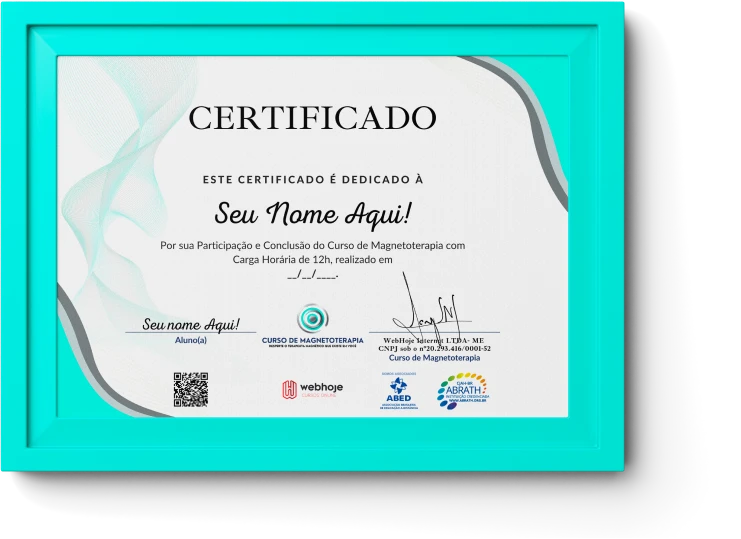 Curso de Magnetoterapia (WebHoje)