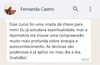 Curso de Apometria (WebHoje)