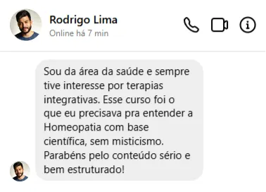 Curso de Homeopatia (WebHoje)