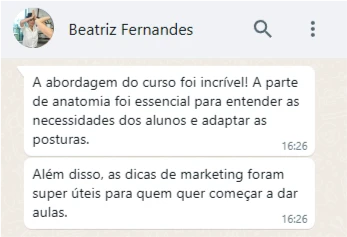 Curso de Yoga para Instrutores (WebHoje)