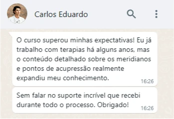 Curso de Shiatsu (WebHoje)