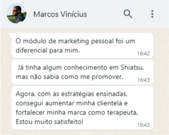 Curso de Shiatsu (WebHoje)