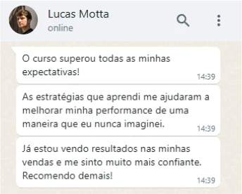 Curso de Vendas (WebHoje)