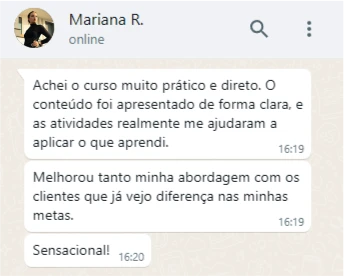 Curso de Vendas (WebHoje)