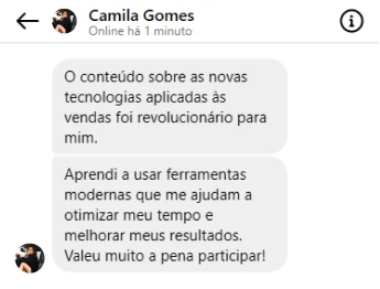 Curso de Vendas (WebHoje)