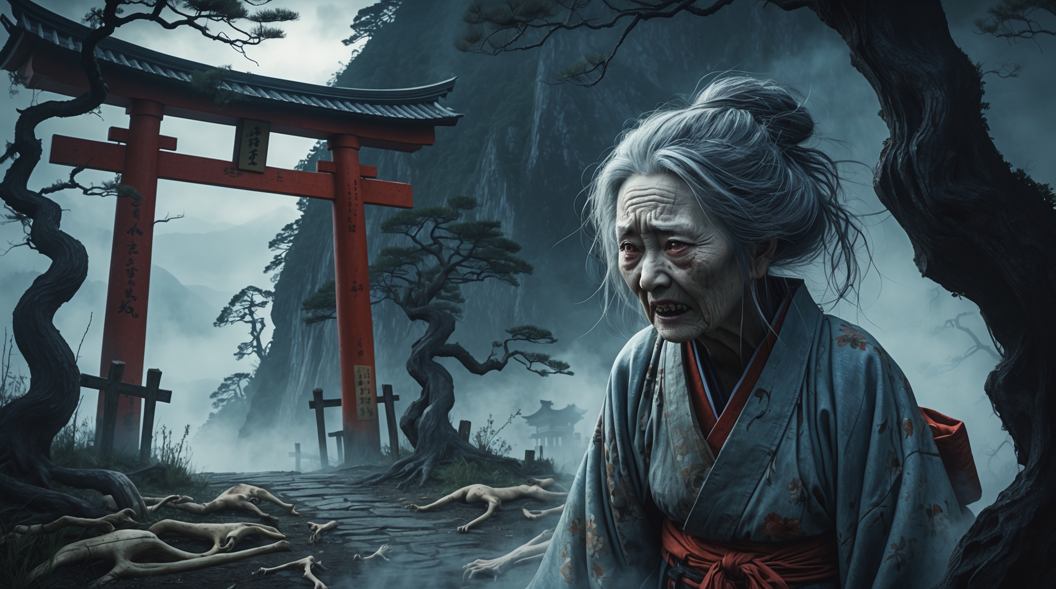 Mitologia Japonesa Kurozuka: Mistérios da Onibaba