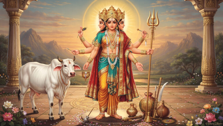 Divine figure of Dattatreya in Hindu mythology