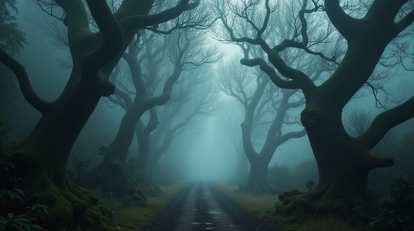 Barri Woods na mitologia nórdica: segredos da floresta perdida com árvores ancestrais e criaturas míticas