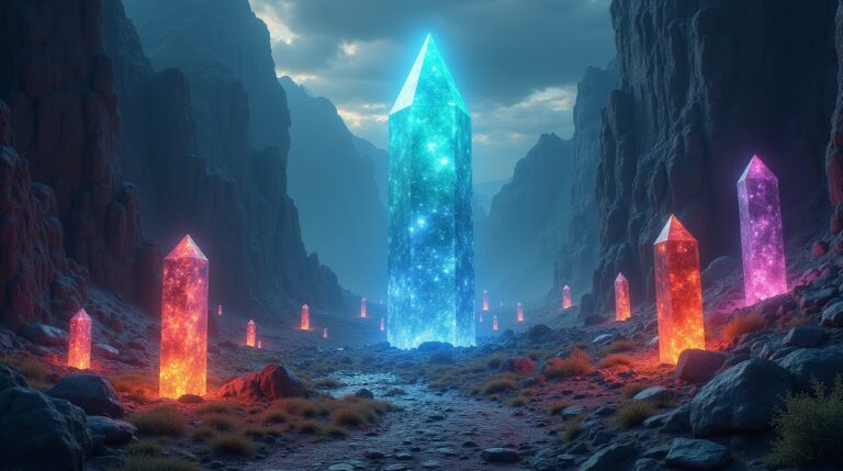 Contos das pedras que brilham na mitologia norte-americana: lendas de cristais mágicos e pedras sagradas