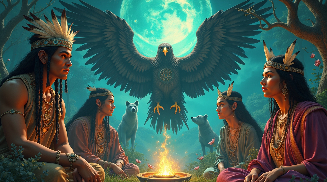 Guardiões das almas nas mitologias das Américas, espíritos e entidades que guiam as almas protetoras