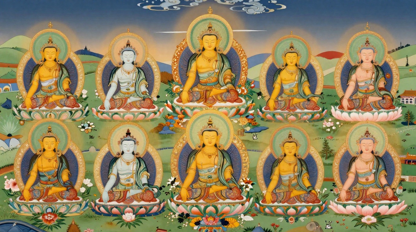 Histórias dos 84 Mahasiddhas na mitologia tibetana: legado Histórias dos 84 Mahasiddhas na mitologia tibetana destacando suas vidas e legados