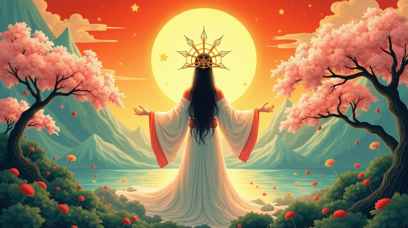 Kamigami na mitologia japonesa: deuses como Amaterasu e sua criação da arte