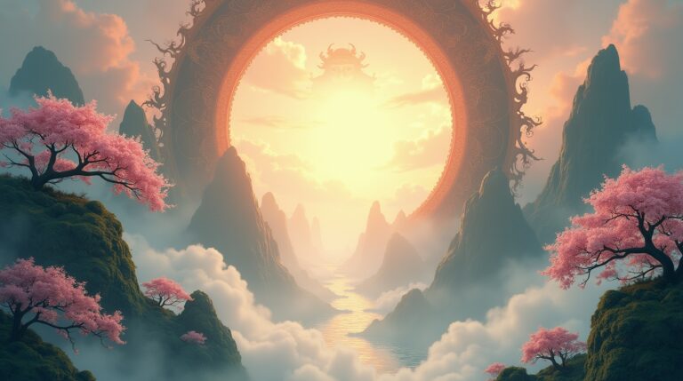 Portal do Céu na mitologia chinesa: representação do Imperador de Jade e lendas celestiais