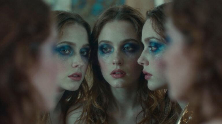 Sonhar com espelho que revela rostos desconhecidos: sinais Sonhar com espelho que revela rostos desconhecidos com reflexos intrigantes