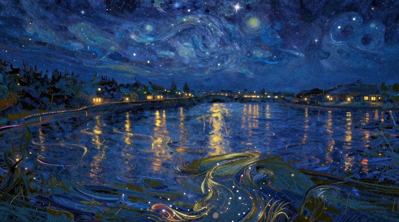 Sonhar com um rio de estrelas: simbolismo e significado de um céu estrelado sobre águas tranquilas