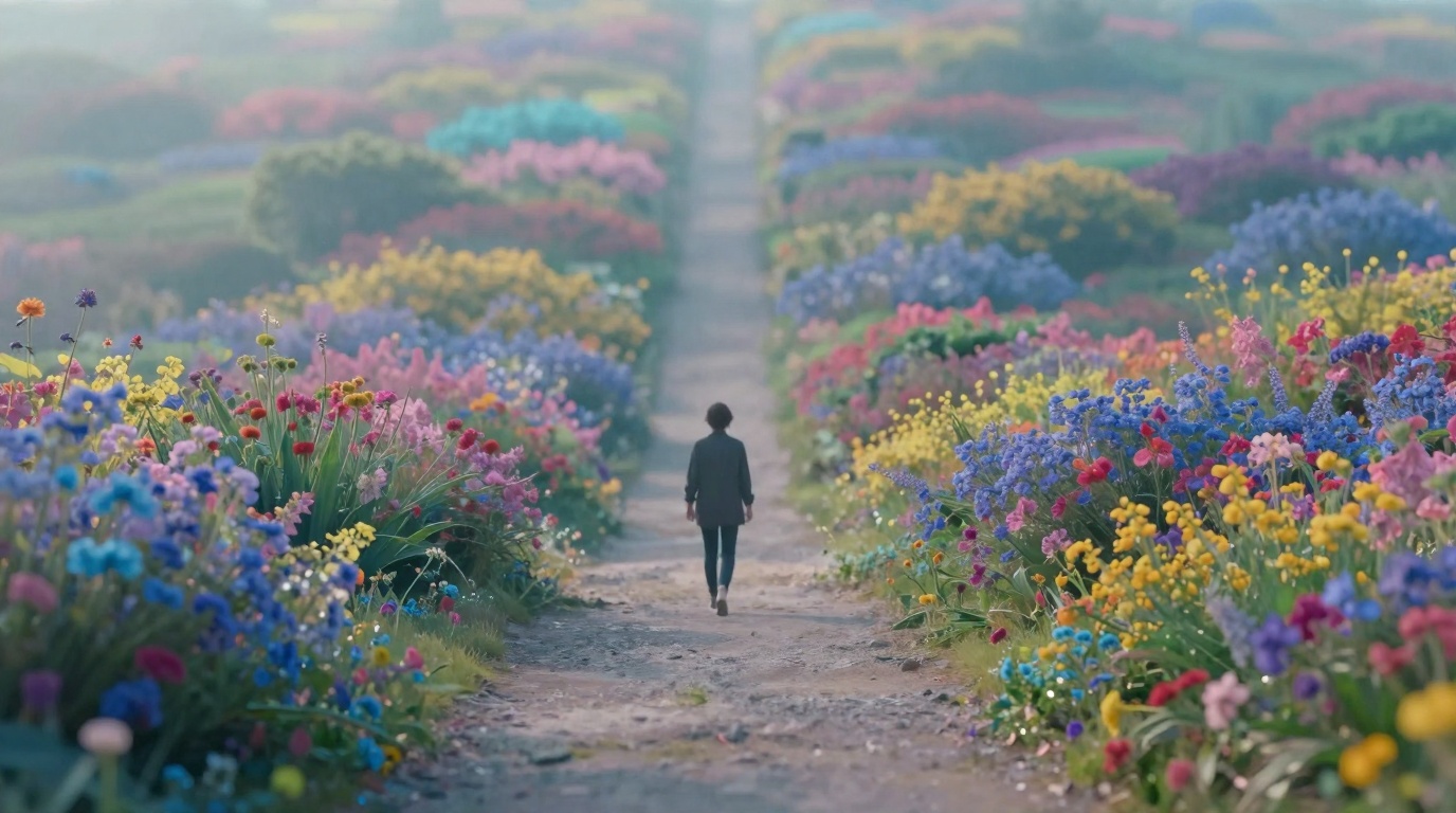 sonhos sonhar com um caminho que se desfaz atrás de você? Sonhos com um caminho que se desfaz atrás de você representando sentimentos de desorientação