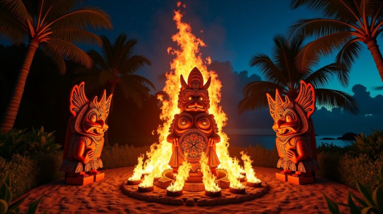 Atua das fogueiras cerimoniais na mitologia polinésia: deuses e espíritos ligados ao fogo e à cultura