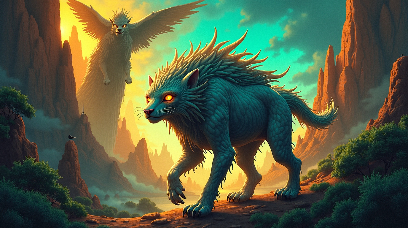 Espíritos da transmutação nas mitologias das Américas: seres metamorfos e suas lendas fascinantes