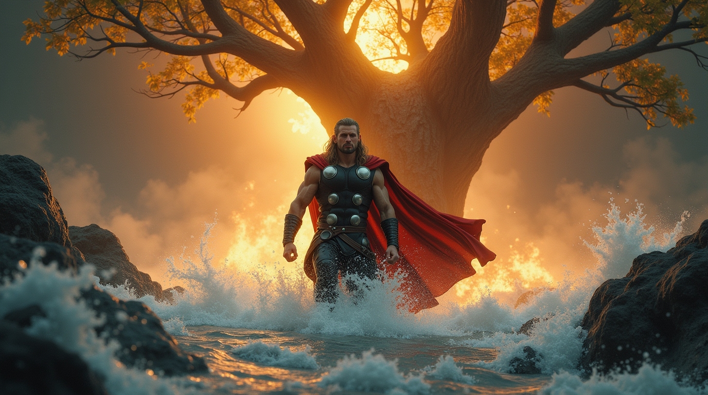 Körmt e Örmt na mitologia nórdica: rios que Thor atravessa desafiadoramente