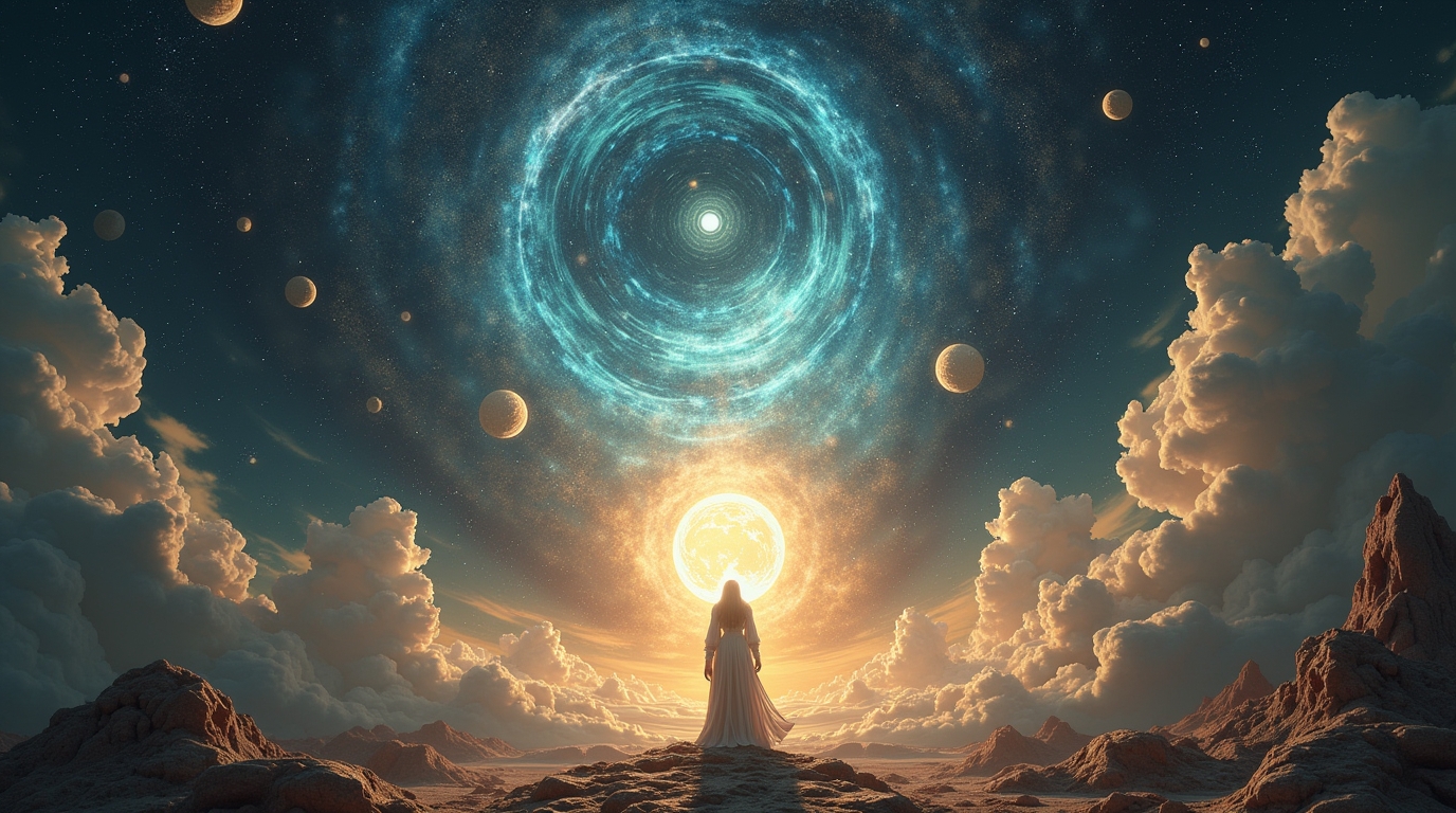 Teogonia na mitologia grega: origem dos deuses Caos e Gaia em cena épica