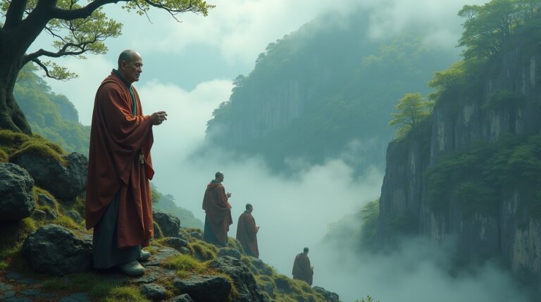 Yamabushi na mitologia japonesa: monges guerreiros no topo de montanha sagrada