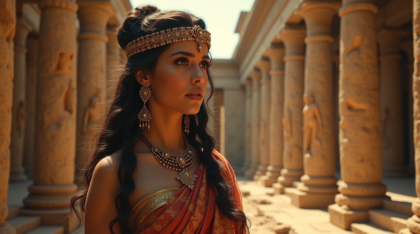 Amátris na mitologia grega: rainha persa rodeada de mitos antigos e legados de vingança