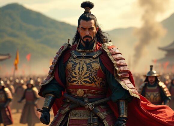 Oda Nobunaga daimyō unificação do Japão: espada e mudança Oda Nobunaga daimyō unificação do Japão em batalha durante o período Sengoku