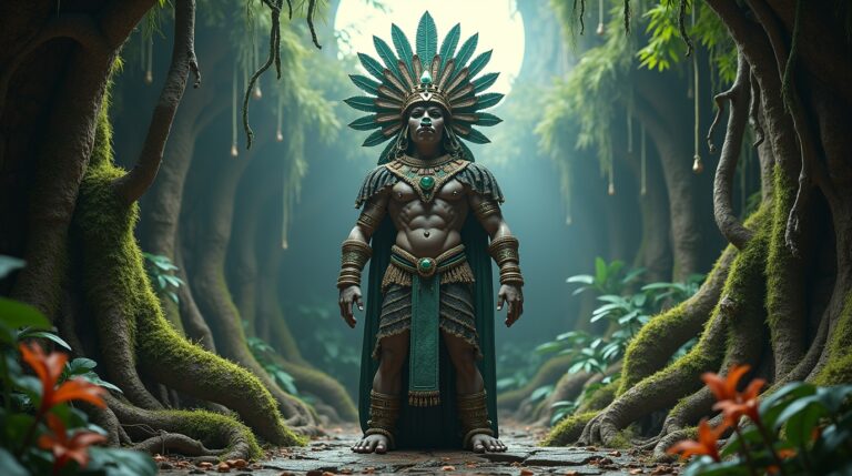 Ixtubtun na mitologia maia: guardião das pedras em ambiente ritualístico