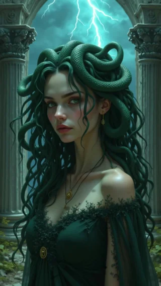 Uma beleza tão impressionante... que virou uma maldição. 🐍
Descubra como Medusa passou de símbolo de sedução a lenda de terror! 😱
Sua história é mais trágica do que você imagina... ✨
Prepare-se para conhecer o lado oculto da mitologia grega. 🏛️

#Medusa #MitologiaGrega #HistóriasMíticas #CuriosidadesMitológicas #LendasAntigas #PoderFeminino #MistériosAntigos #Mitologia #DeusesEGregos